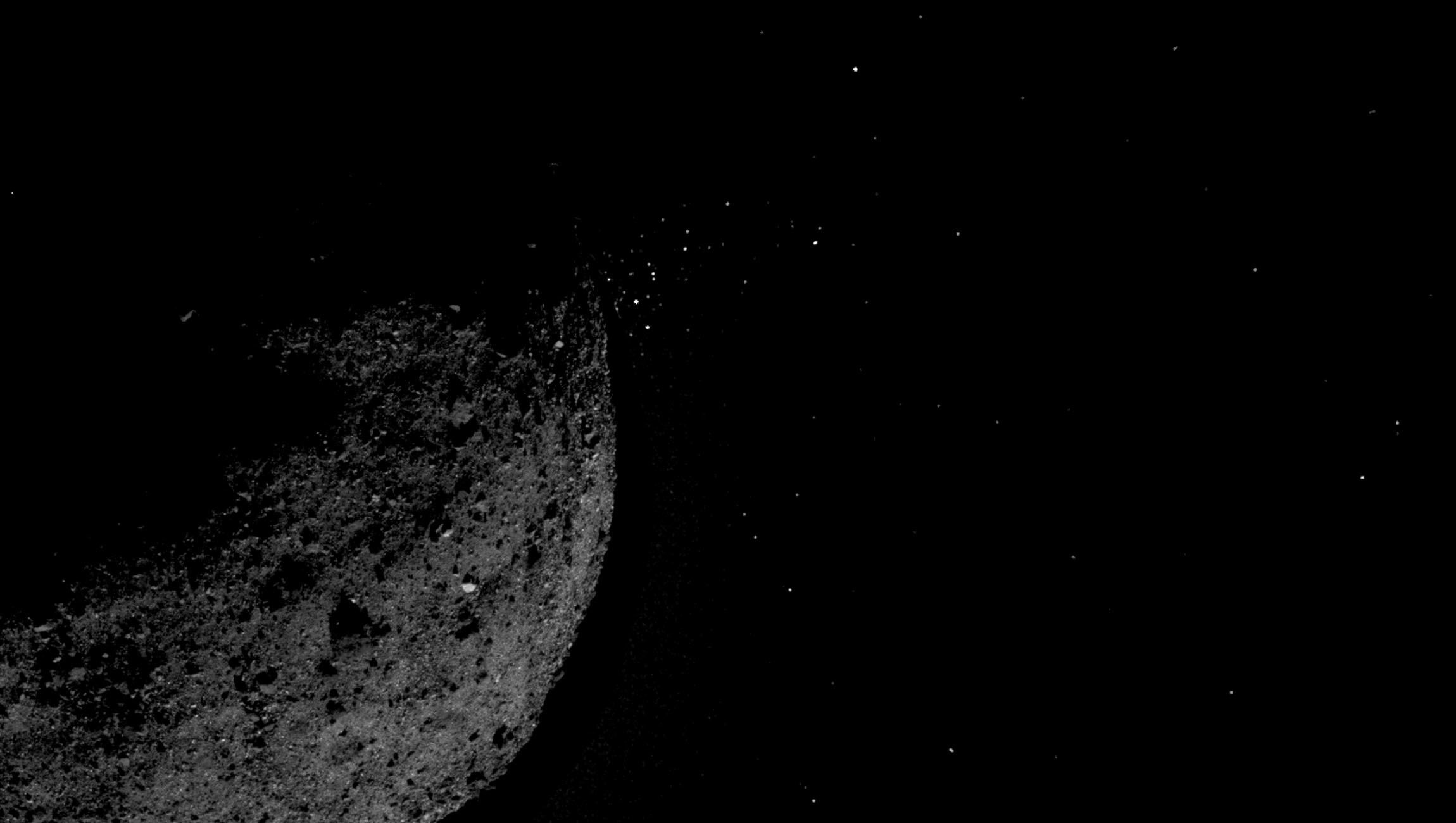 NASA image of Bennu