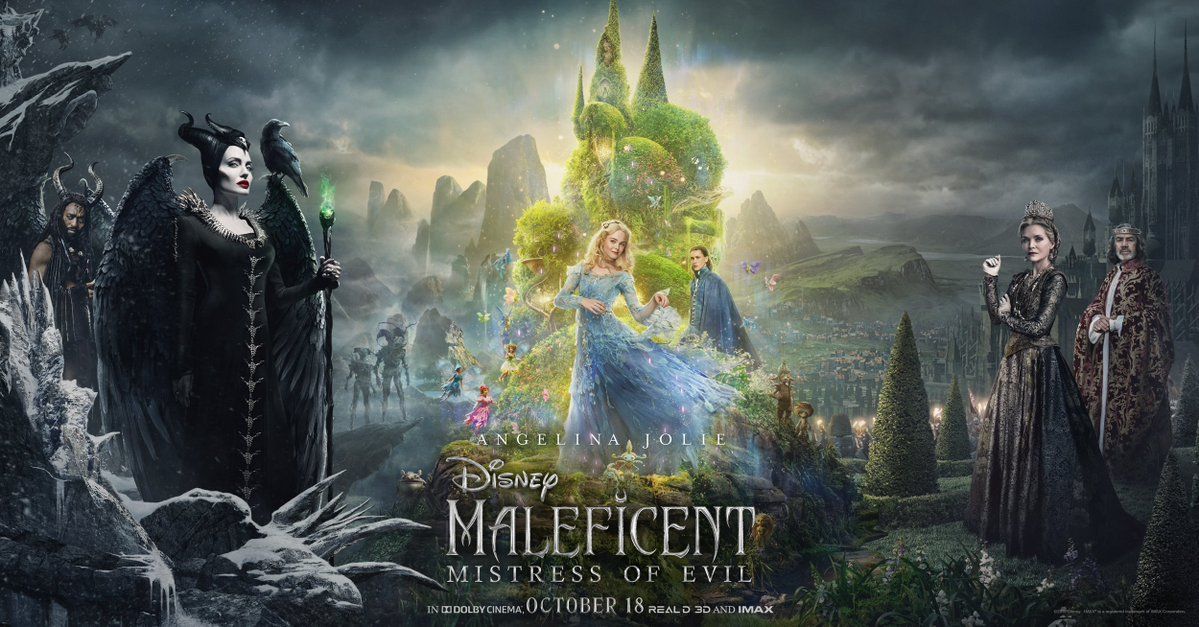 Movie poster for Maleficent sequel from Disney
