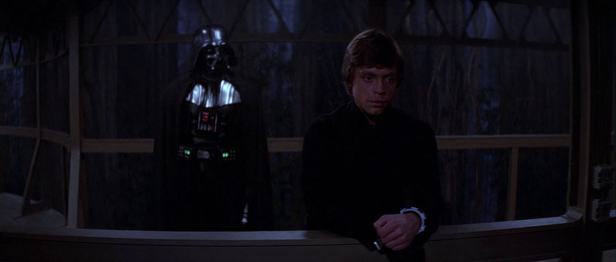 Luke Skywalker Darth Vader Return of the Jedi