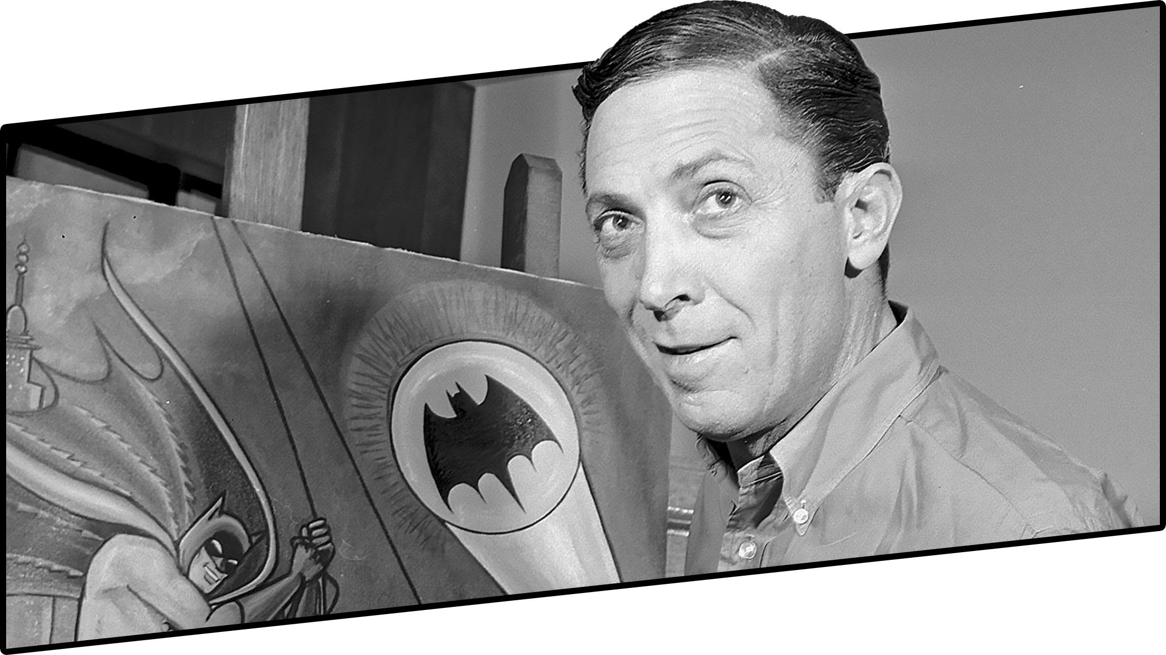 Batman co-creator Bob Kane in 1989