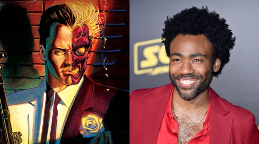 Donald Glover as Two-Face