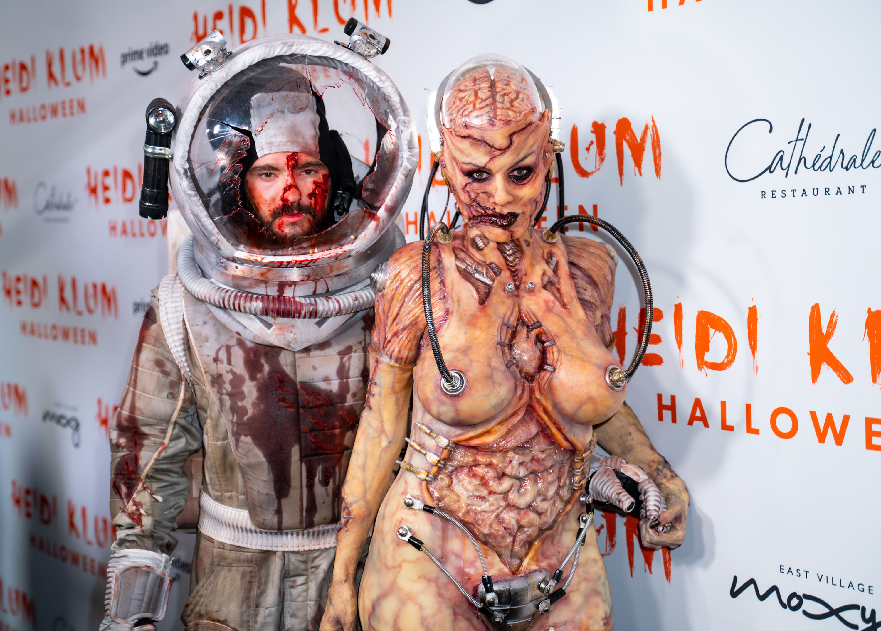 Heidi Klum and Tom Kaulitz Halloween