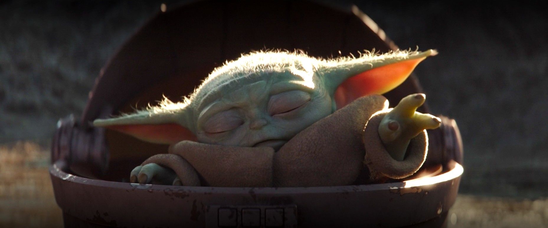 Yoda Baby using the Force