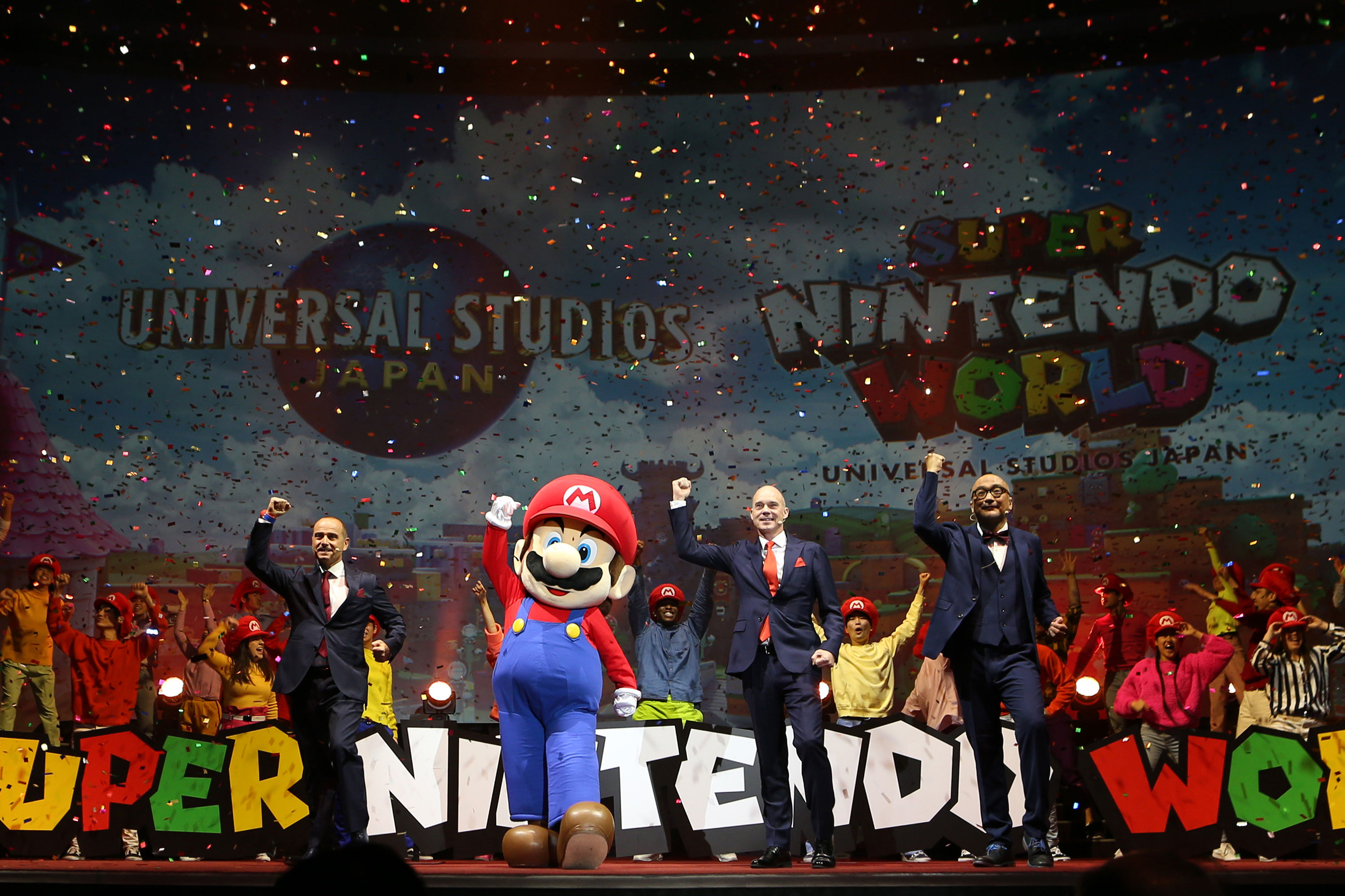 Super Nintendo World announcement via Getty