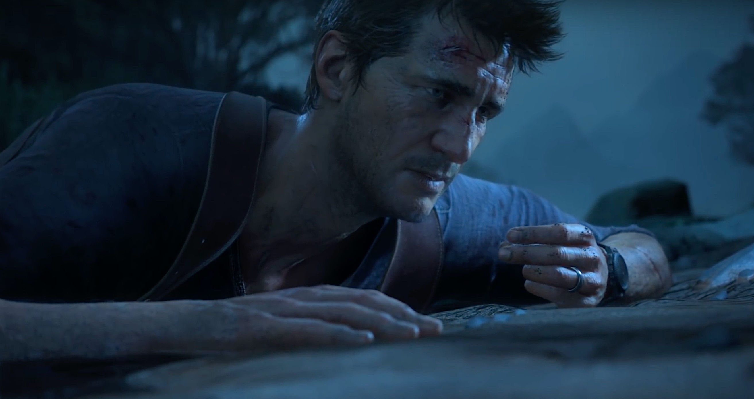 Nathan Drake in Uncharted 4