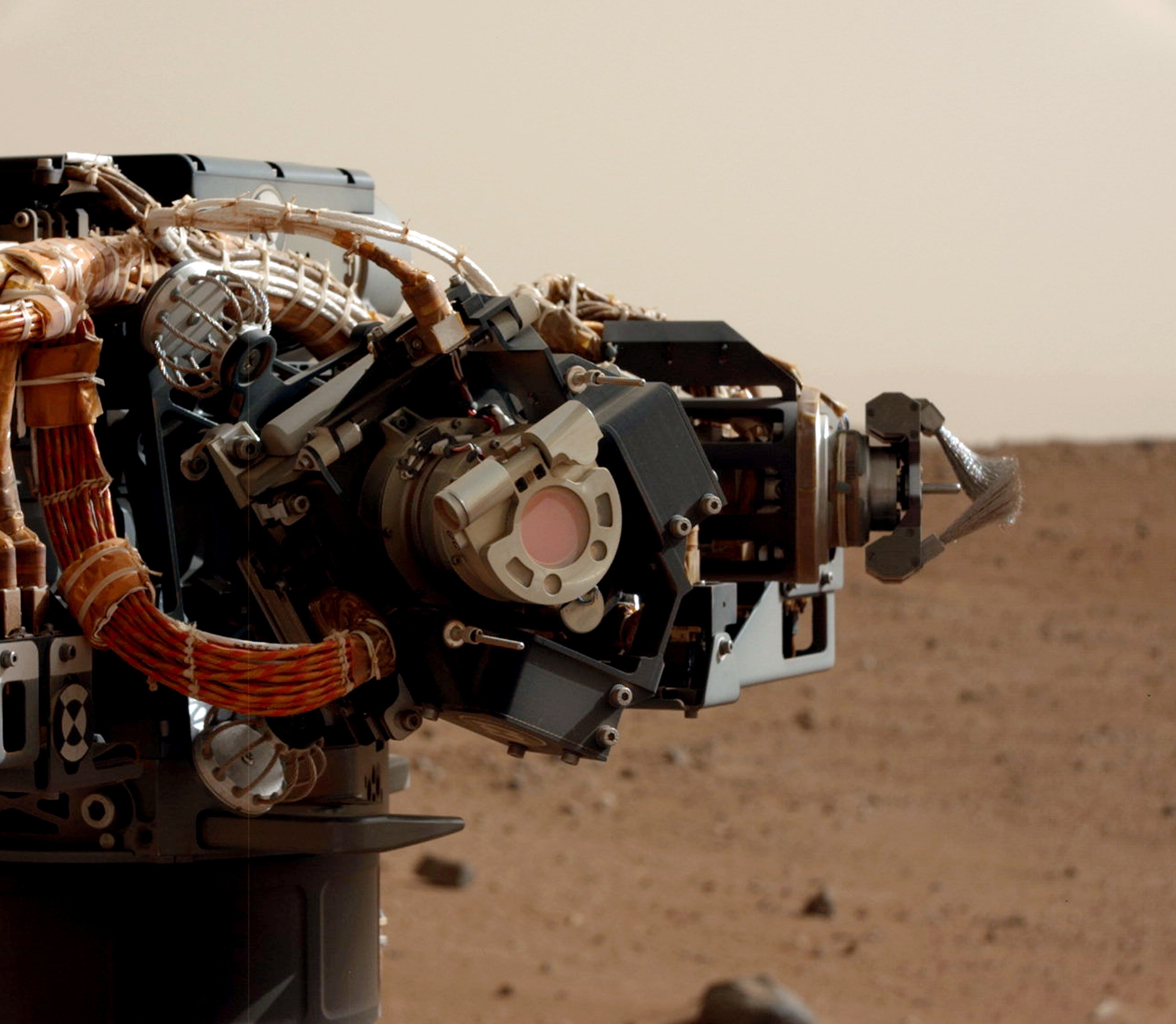 The Mast Cam on the Mars Curiosity rover