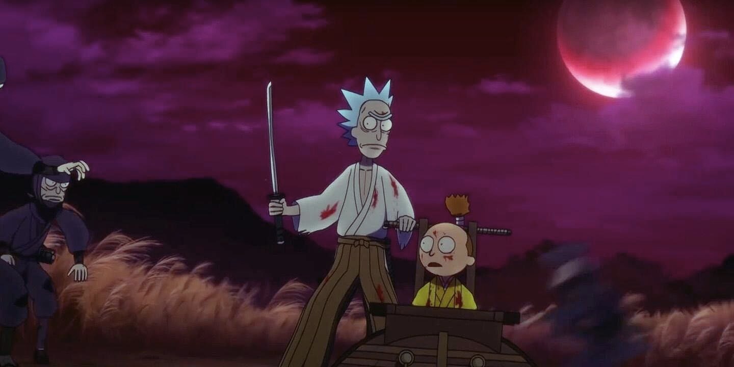 Rick and Morty anime short