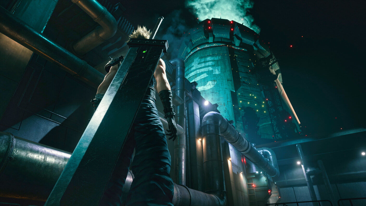 Cloud Strife in the Final Fantasy VII Remake cover banner