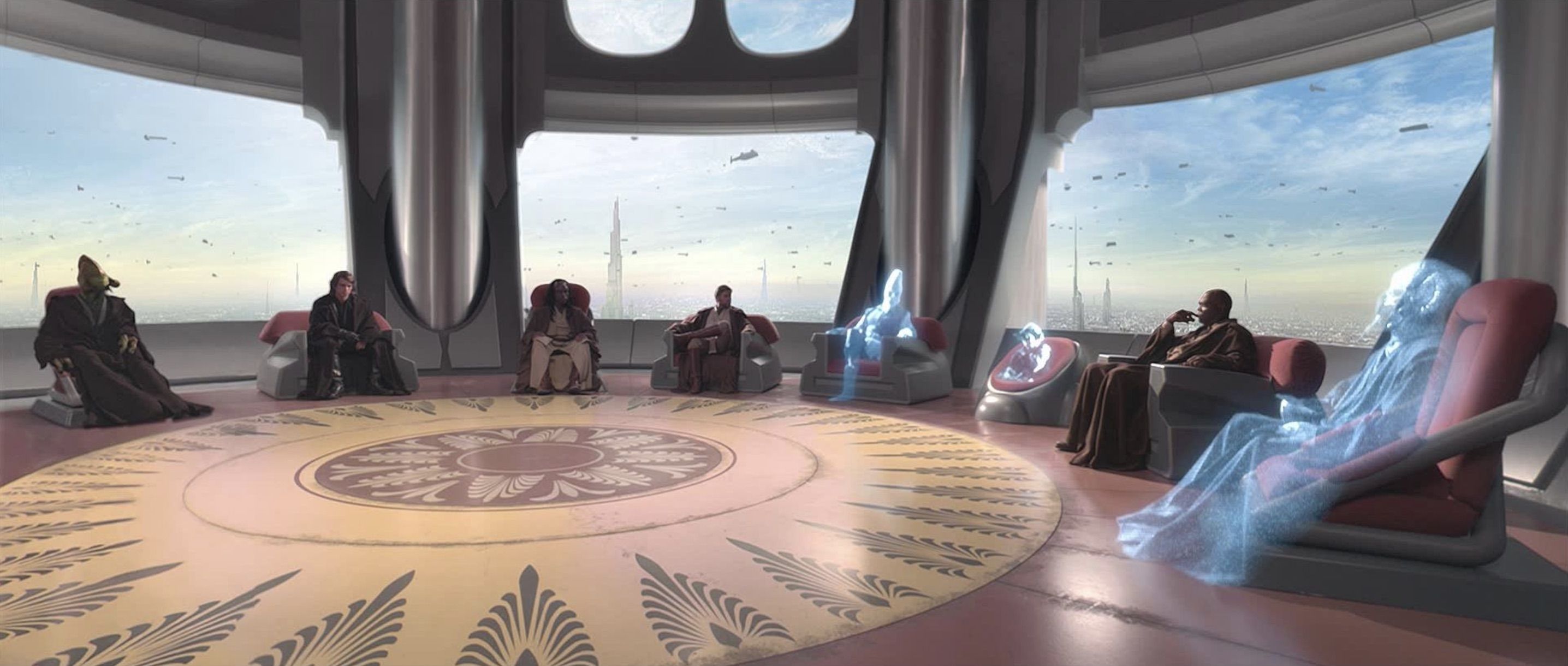 Jedi Council in Star Wars