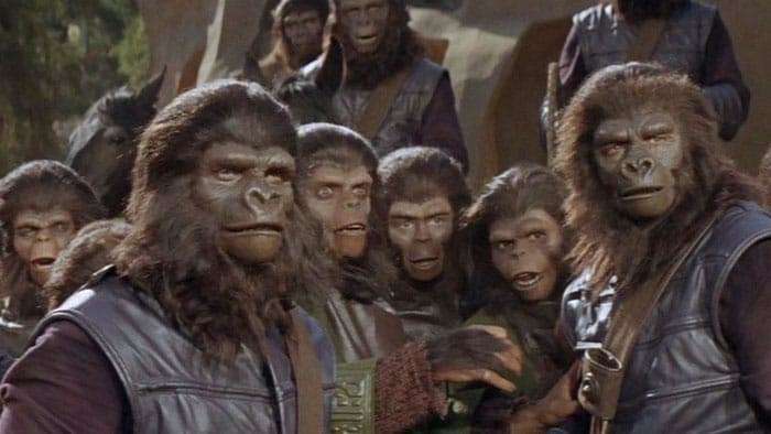 Humanity through Planet of the Apes Movies