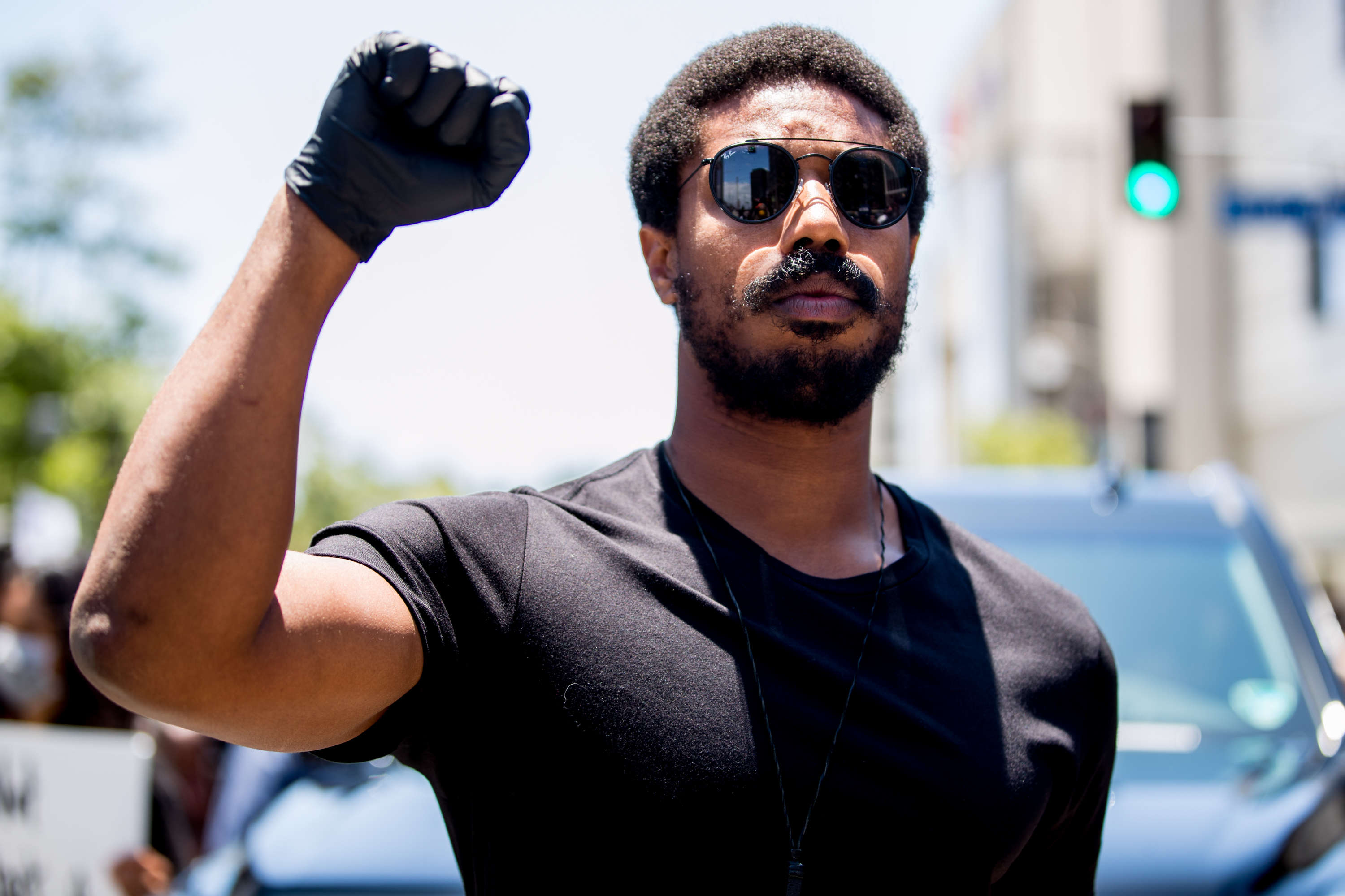 Black Panther's Michael B. Jordan calls for commitment to 'Black ...