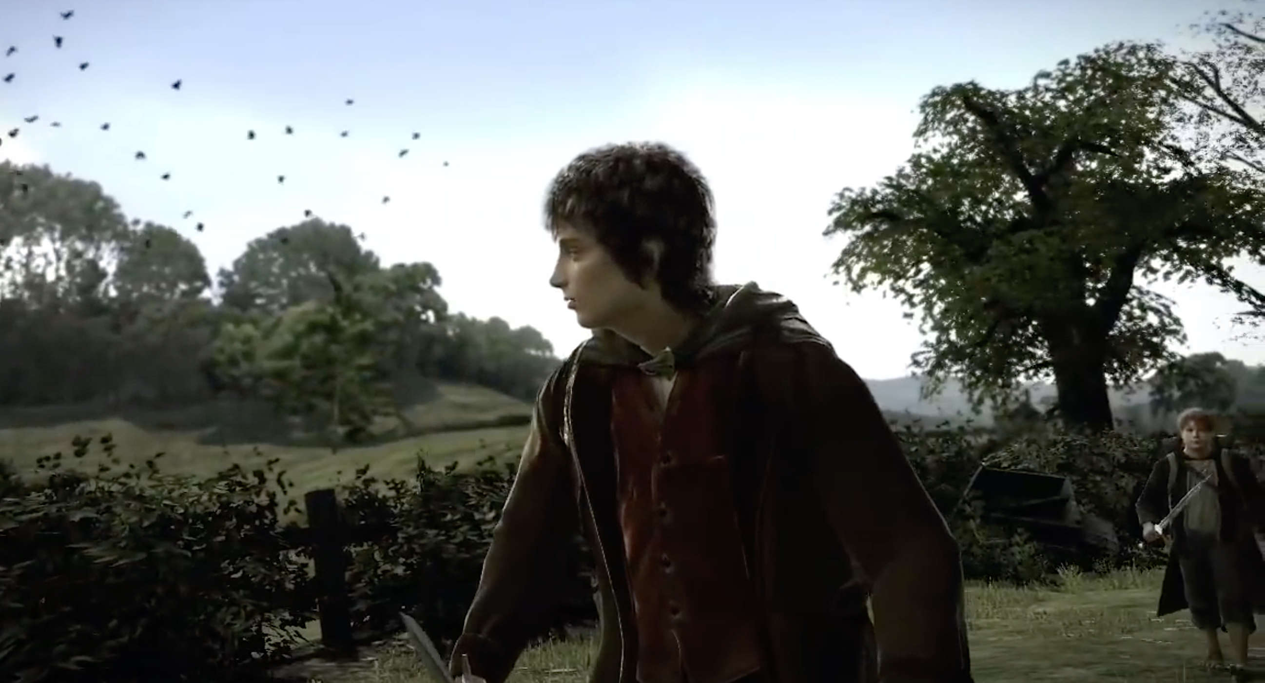 Frodo walks the Shire in canceled Lord of the Rings game