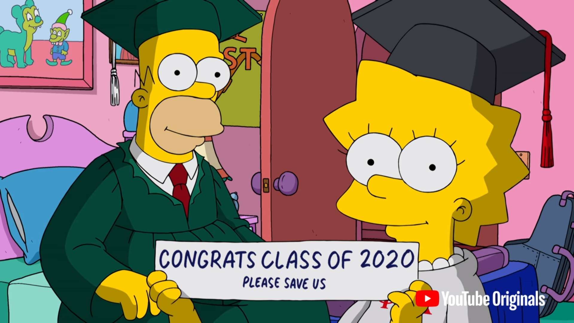 The Simpsons graduate address
