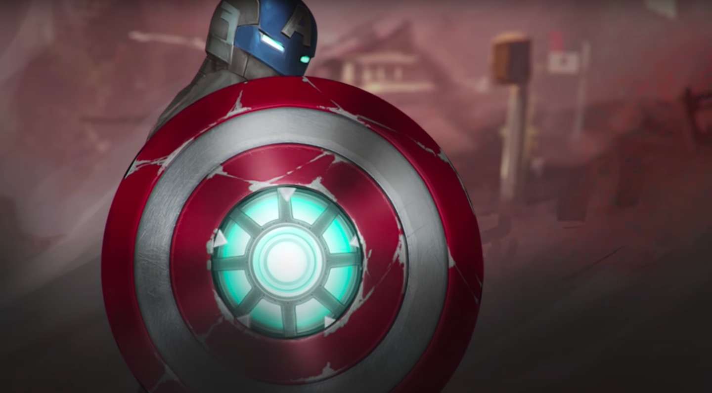 Captain America's shield gets Iron Man tech in this awesome Marvel ...