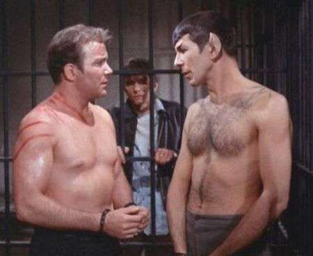 Kirk-Spock-shirtless