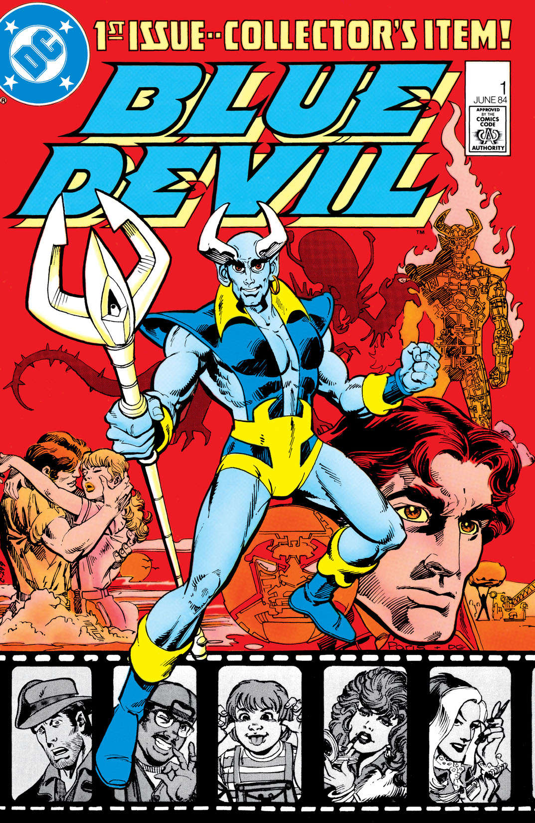 Blue Devil 1 cover