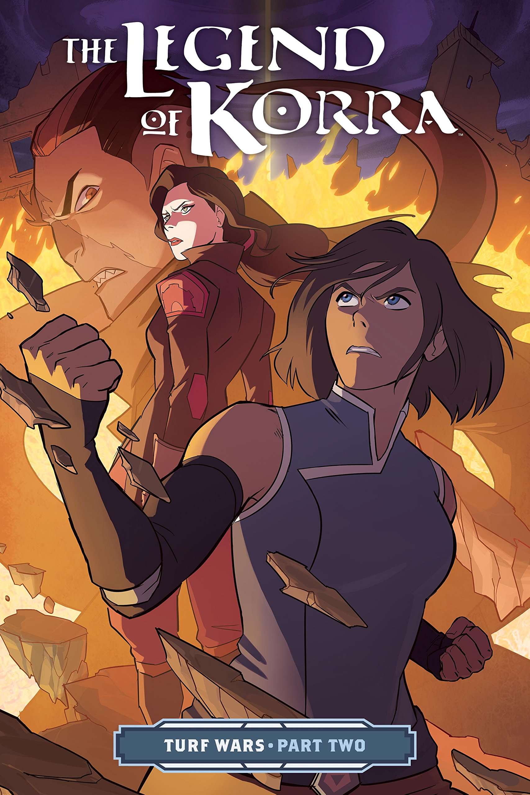 Legend of Korra Turf Wars Part Two Comic Cover
