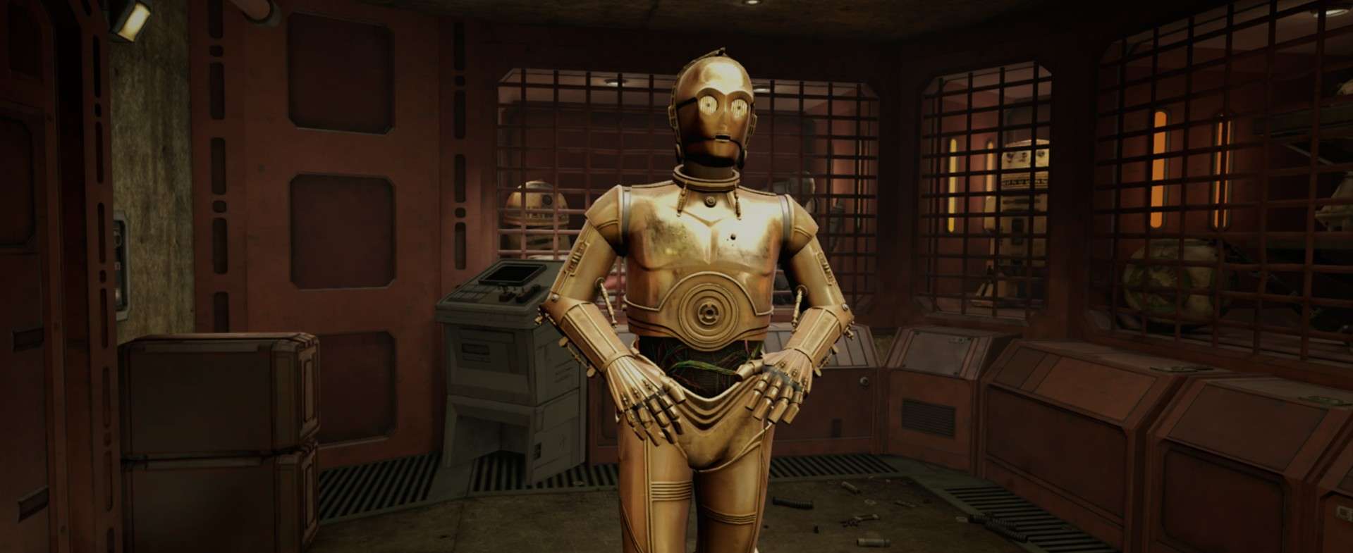 C-3PO Trailer Still Star Wars: Tales from the Galaxy's Edge