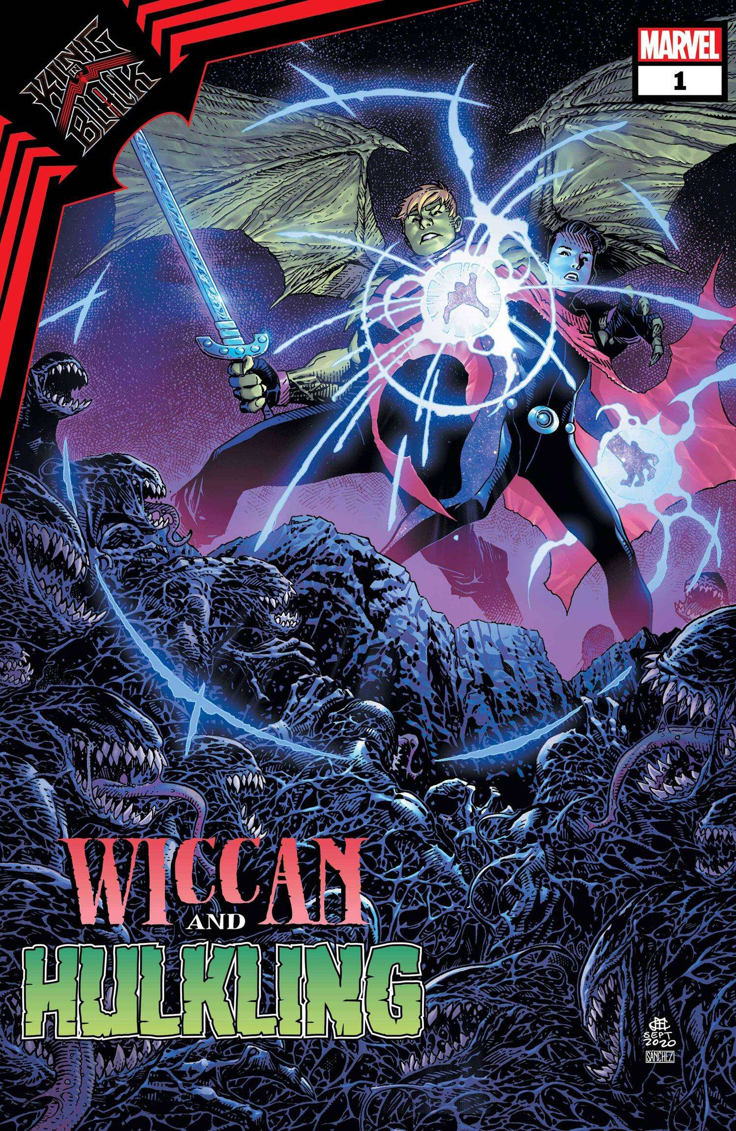 King in Black Wiccan and Hulkling cove