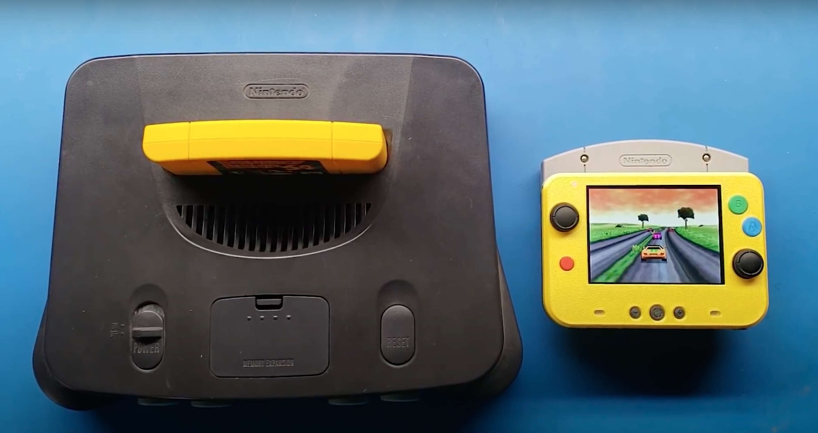 missil sikkerhed Hvile Nintendo 64 recreated in modder's tiny 3D printed portable console | SYFY  WIRE