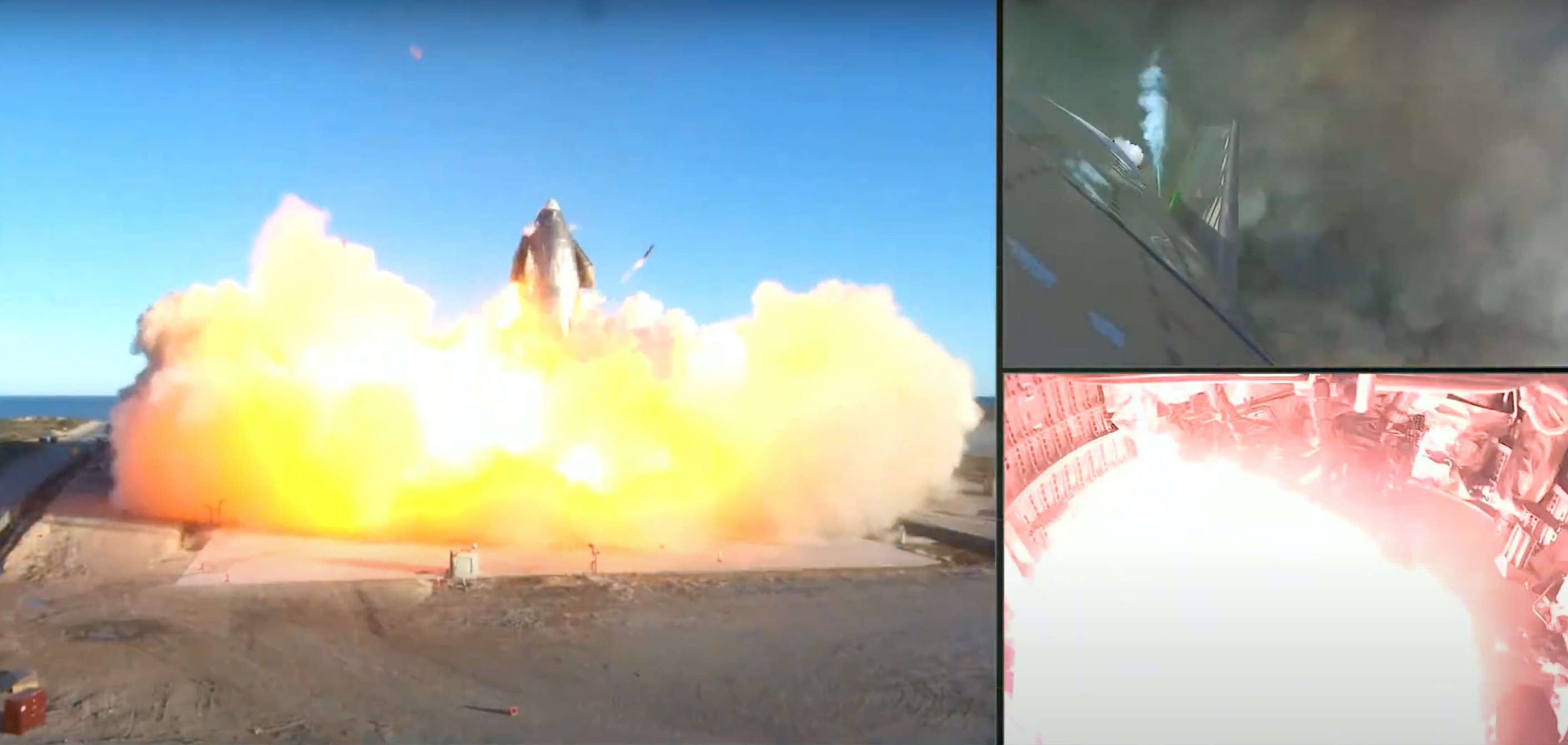 SpaceX Starship SN8 explodes on landing during December 2020 test