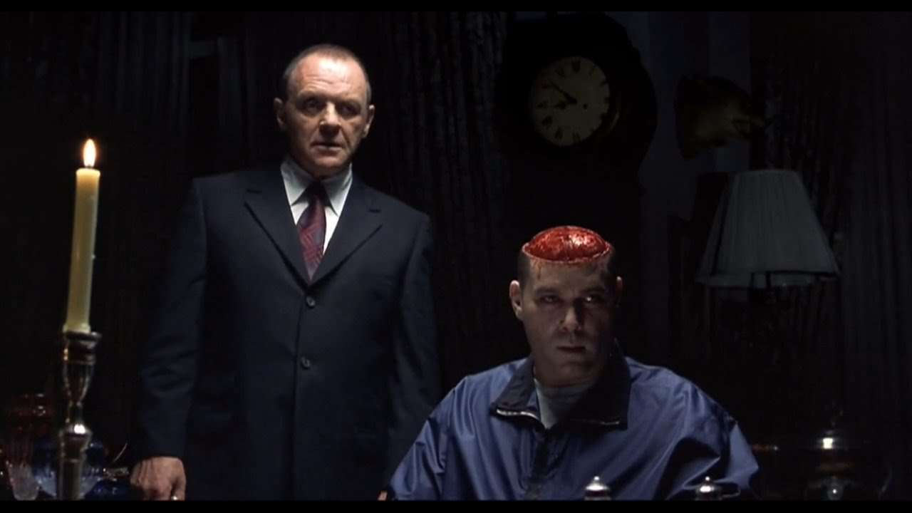 Hannibal: Ray Liotta and Anthony Hopkins' brain scene