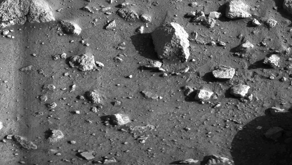 rocks on Mars