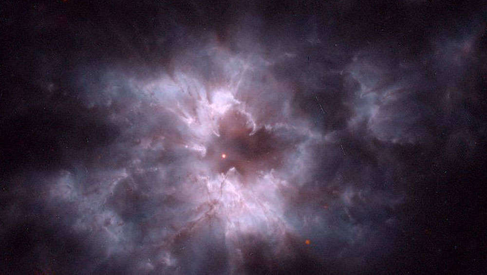 NASA image of a white dwarf star