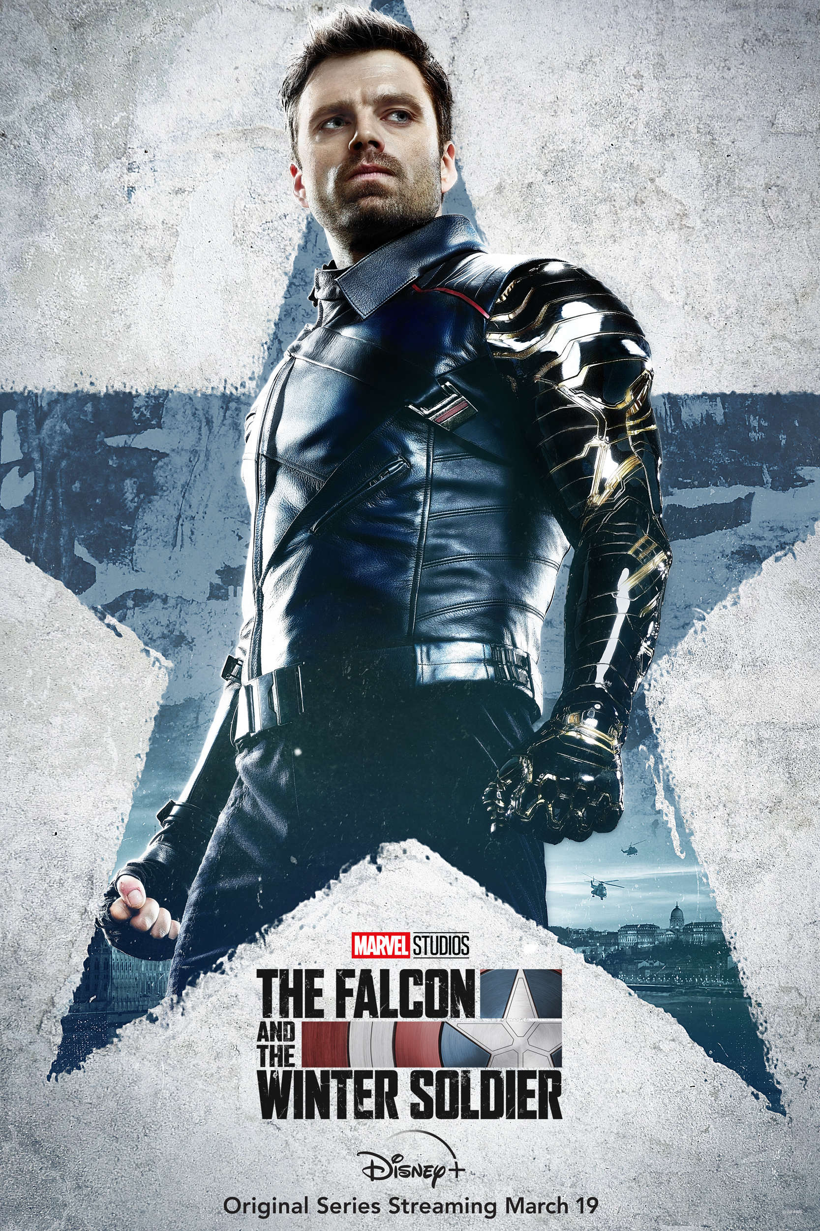 The Falcon and the Winter Soldier Bucky Barnes poster
