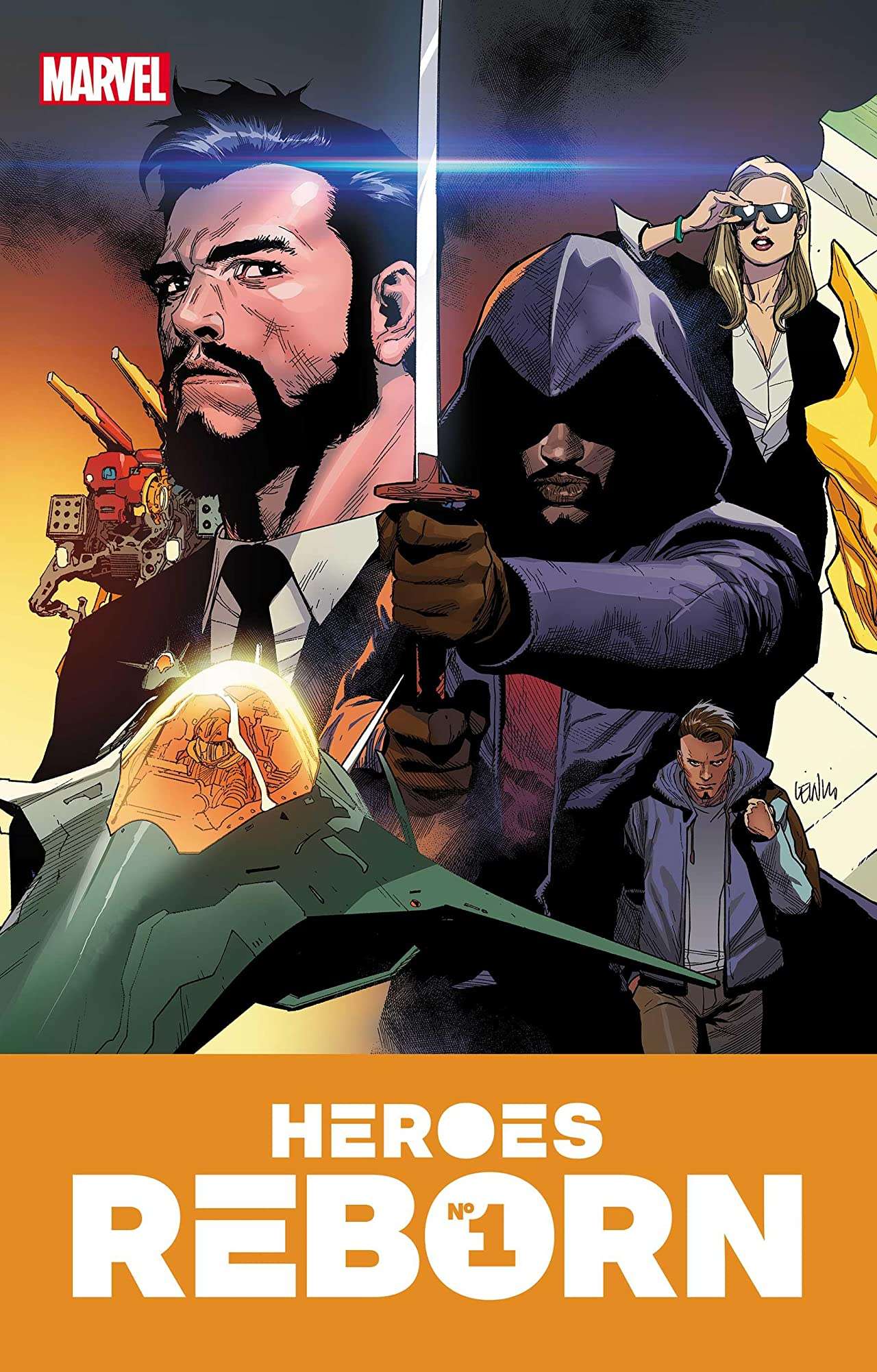 Heroes Reborn 1 cover