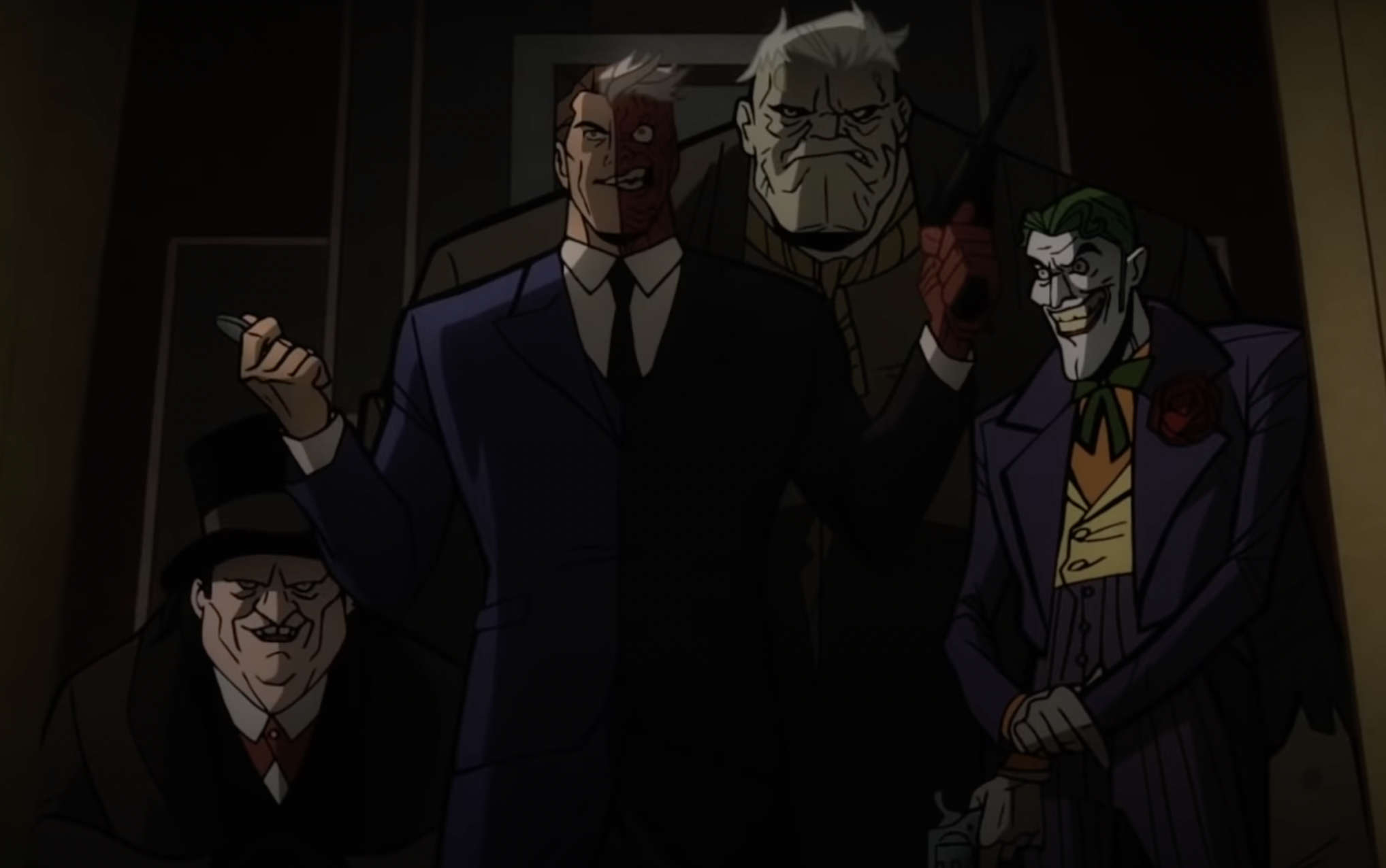 New clip from DCs Injustice animated movie featuring Batman Joker and  Superman