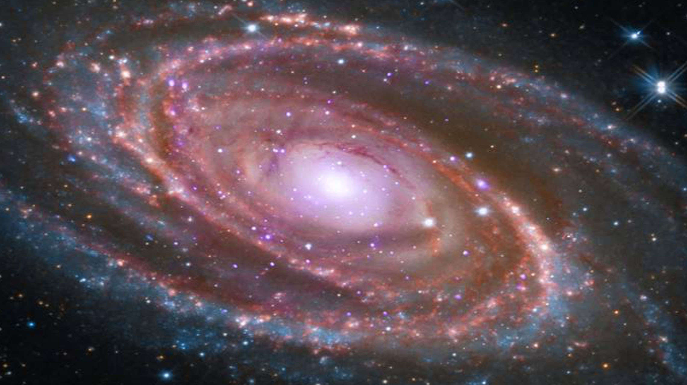 M81 spiral galaxy