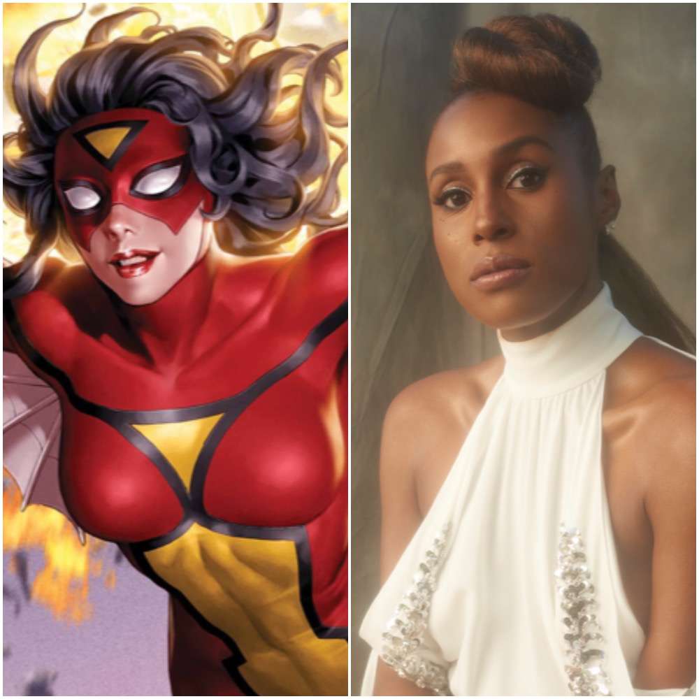 Spider Woman and Issa Rae