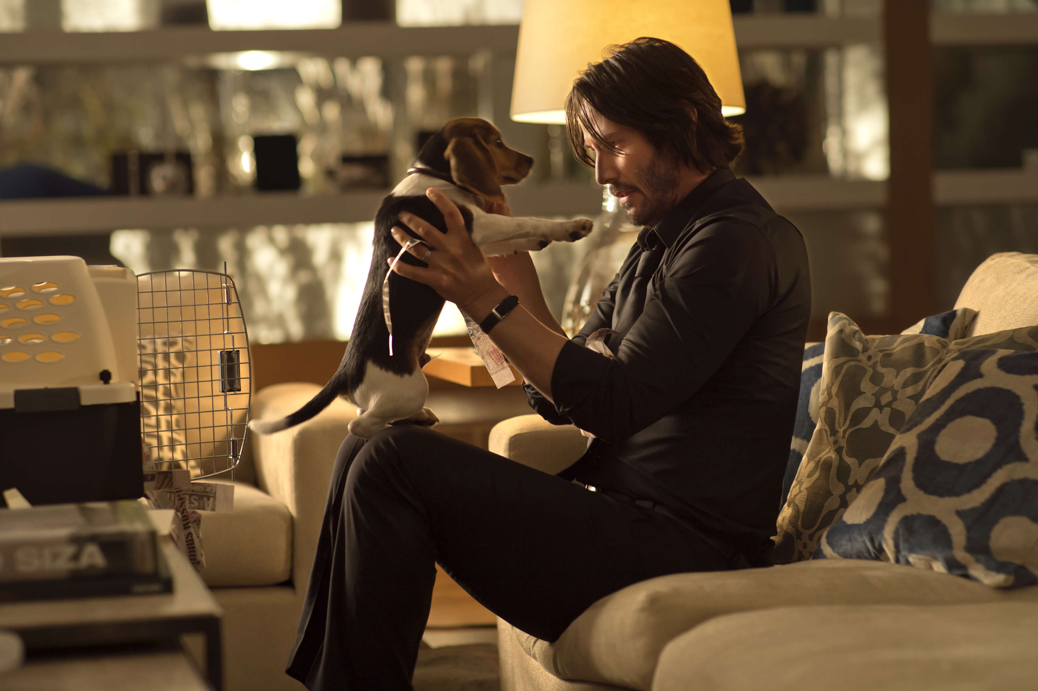 John Wick - Keanu Reeves and dog