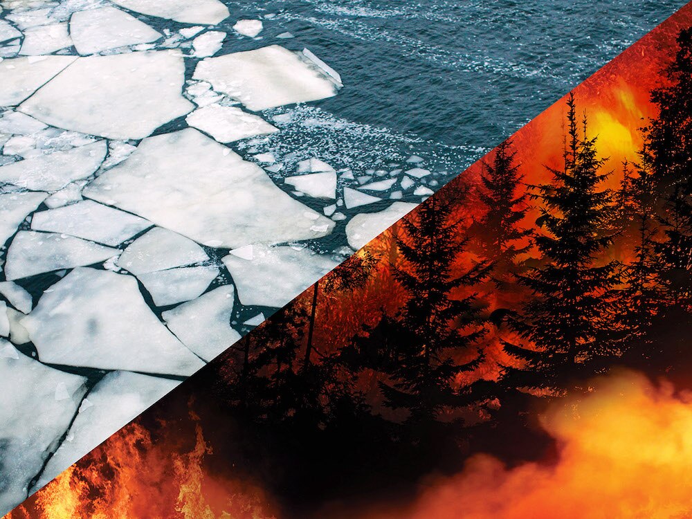 Cassidy Sea ice and wildfire PRESS