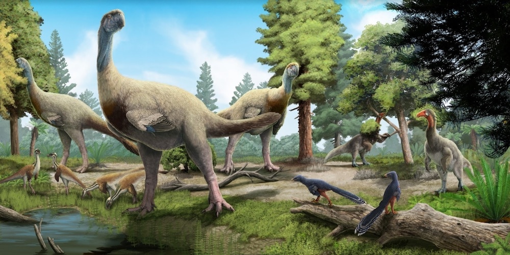 Cassidy Reconstruction Of Theropod Dinosaurs Of Various Diets PRESS