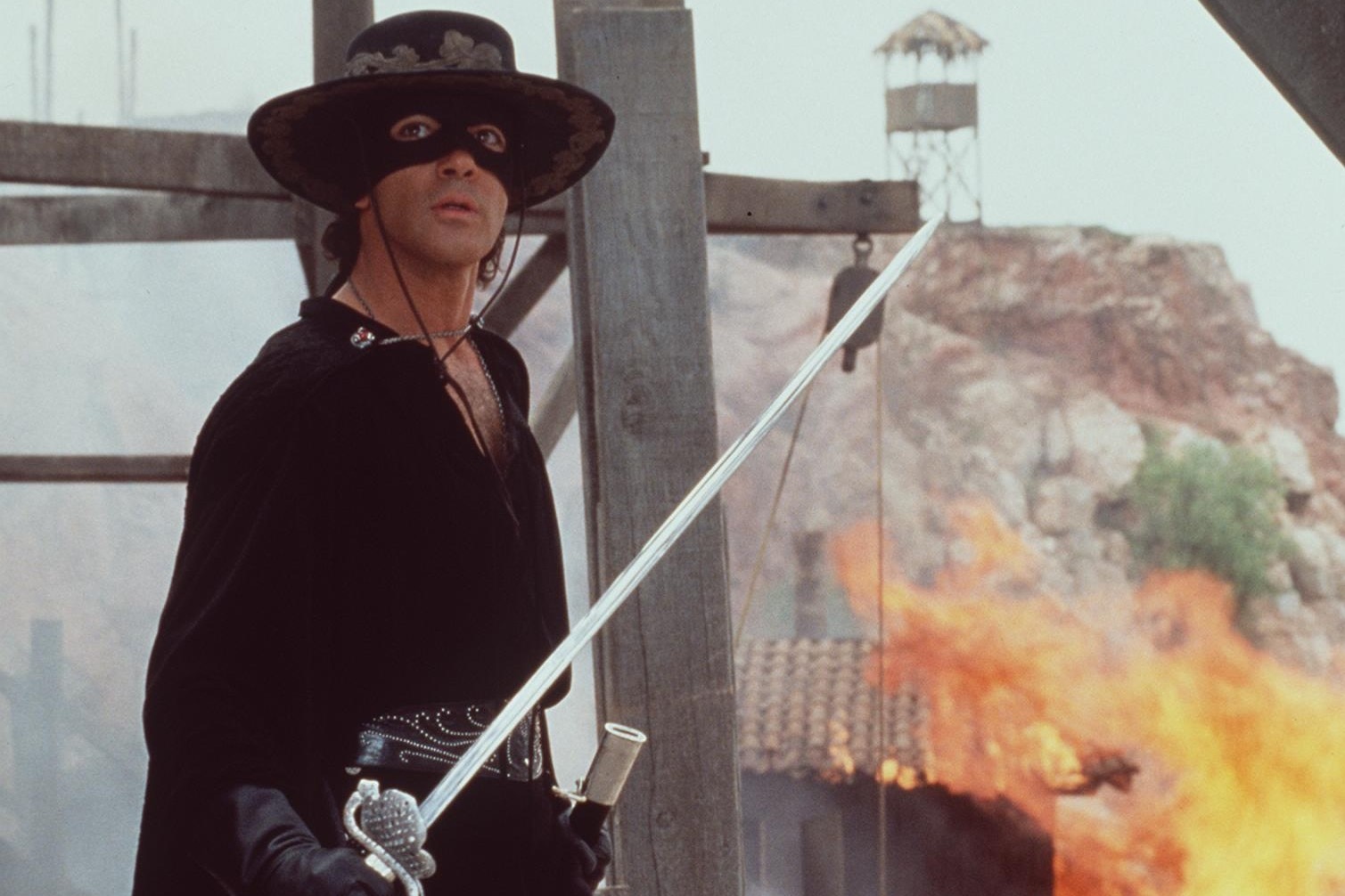 Antonio Banderas stars in The Mask of Zorro