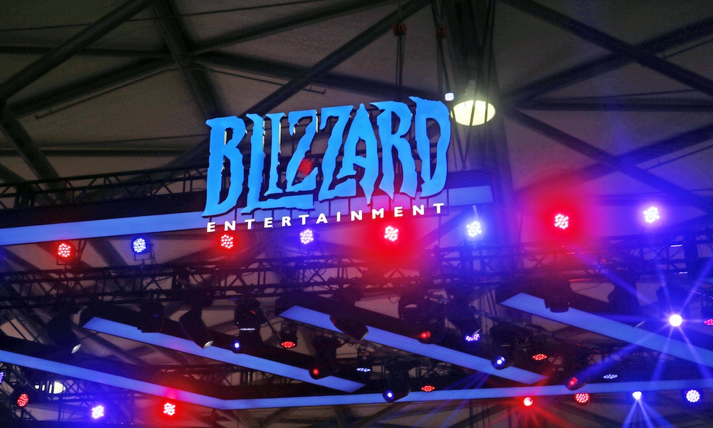 Activision Blizzard Sign GETTY