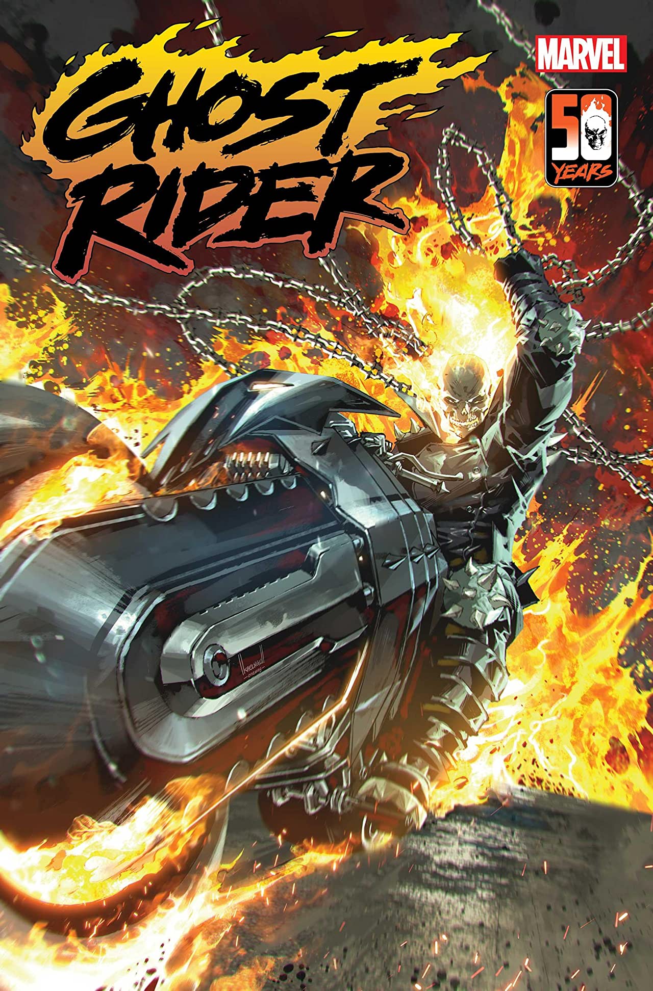 Exclusive: Writer Benjamin Percy teases new 'Ghost Rider' comic | SYFY WIRE