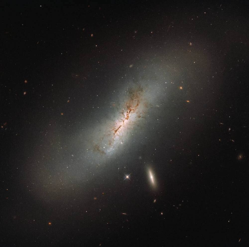Liz Leda and NGC 4424 NASA