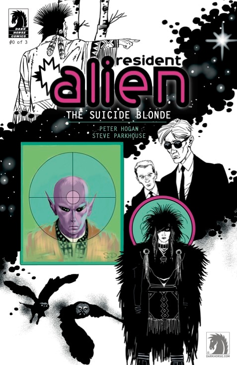 Resident Alien Comic Cover