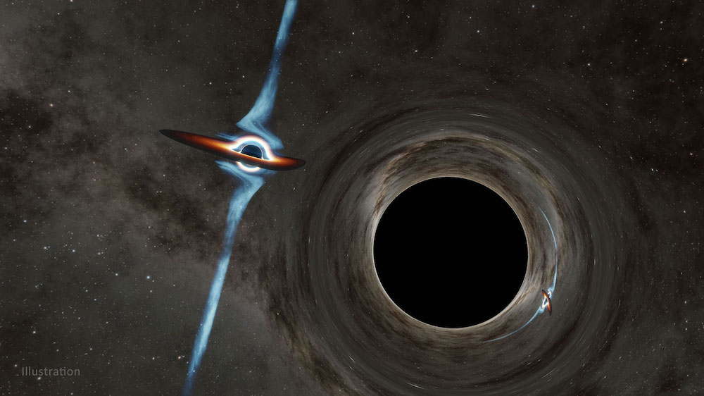Phil Plait Bad Astronomy Art Binary Blackhole