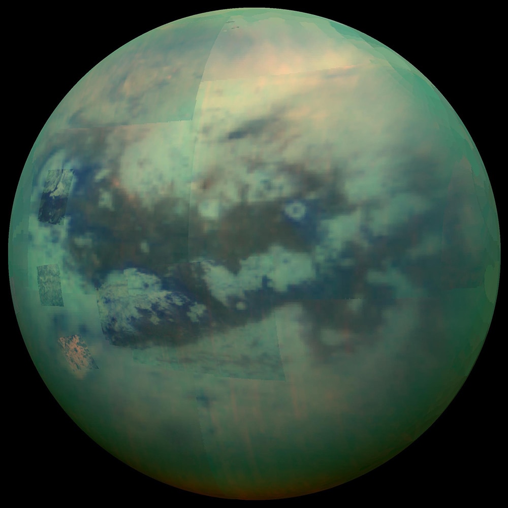 Titan has geological features eerily similar to those on Earth