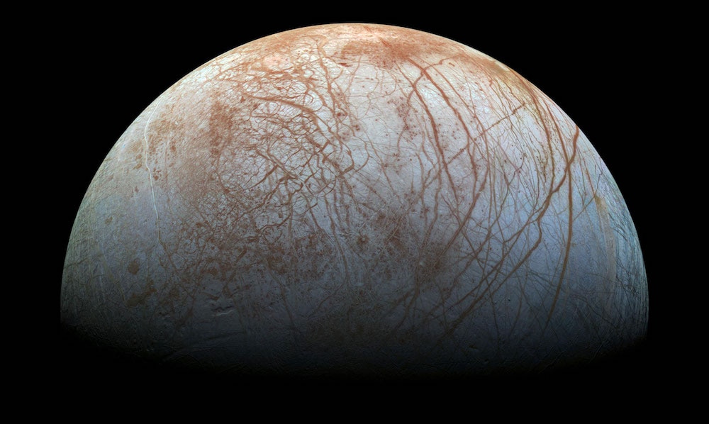 Jupiter's moon Europa is covered in weird double ridges. Now one's been spotted ..