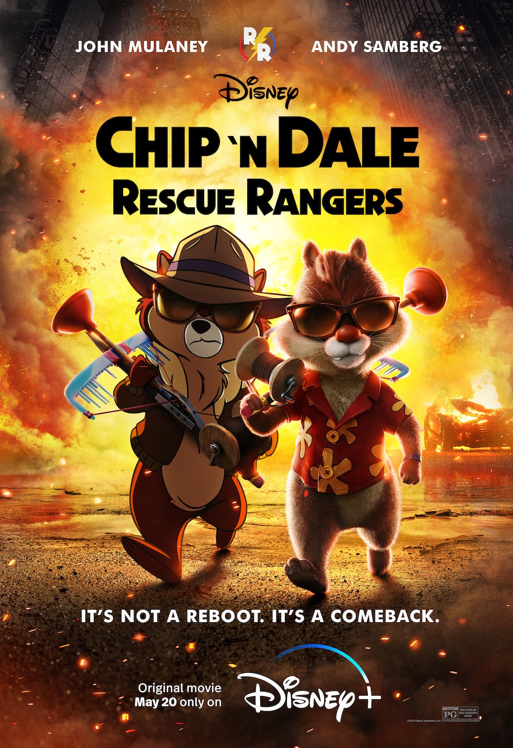 Chip n Dale Rescue Rangers Poster