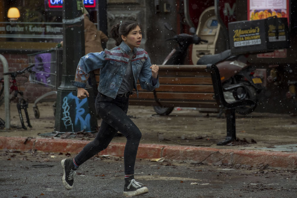 Xochitl Gomez as America Chavez in Marvel Studios' DOCTOR STRANGE IN THE MULTIVERSE OF MADNESS.