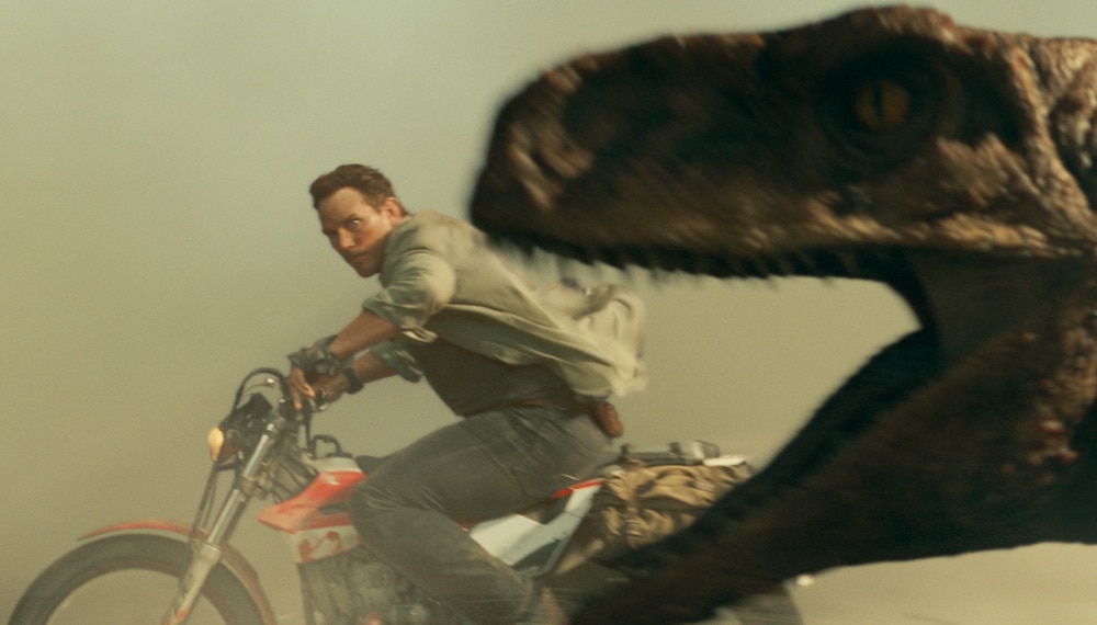 With dinos running wild, what does a viral news report look like in ‘Jurassic World Dominion’?