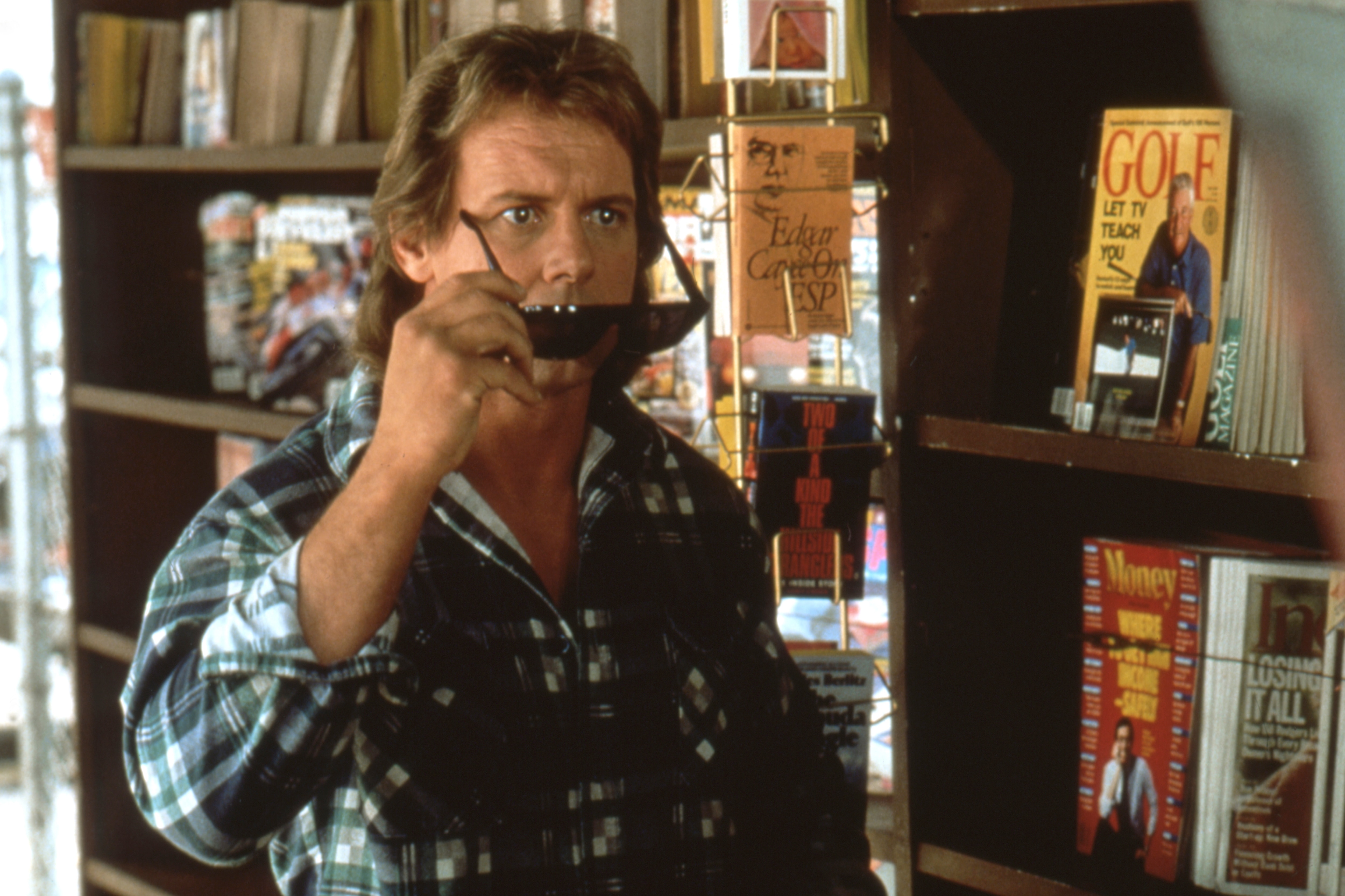 Roddy Piper on the set of They Live