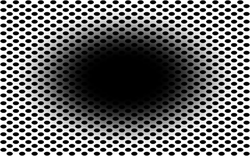 Expanding Hole Illusion