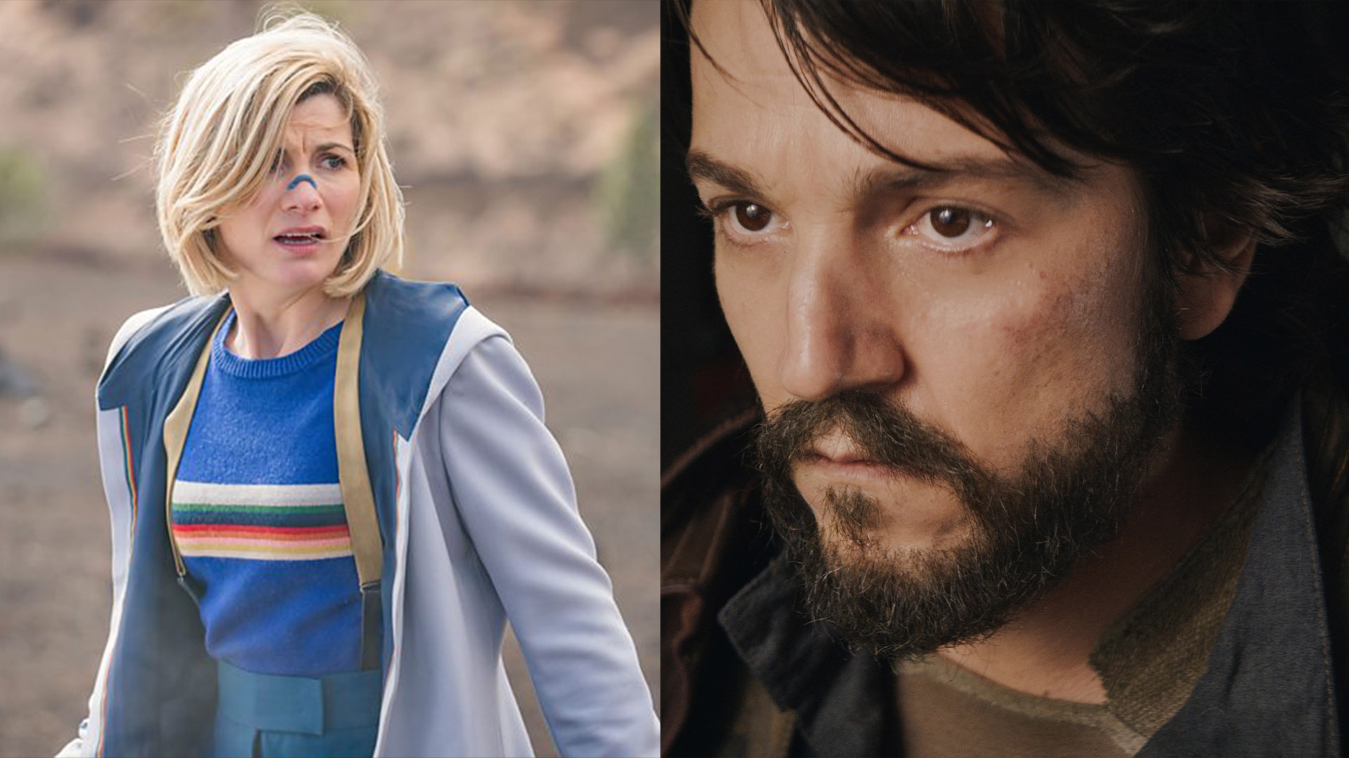 Jodie Whittaker as Doctor Who; Cassian Andor (Diego Luna) in Lucasfilm's ANDOR